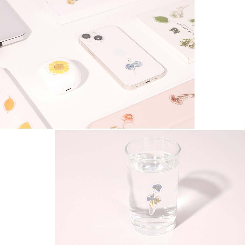 Enhance your items - Appree Pressed Flower Petals Epoxy Sticker