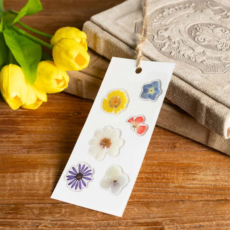 Usage example of Appree Pressed Flower Petals Epoxy Sticker