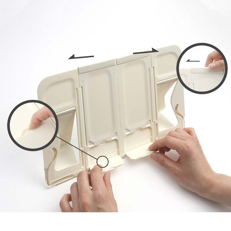 4 levels How to set up - Bookfriends Folding Book Reading Stand