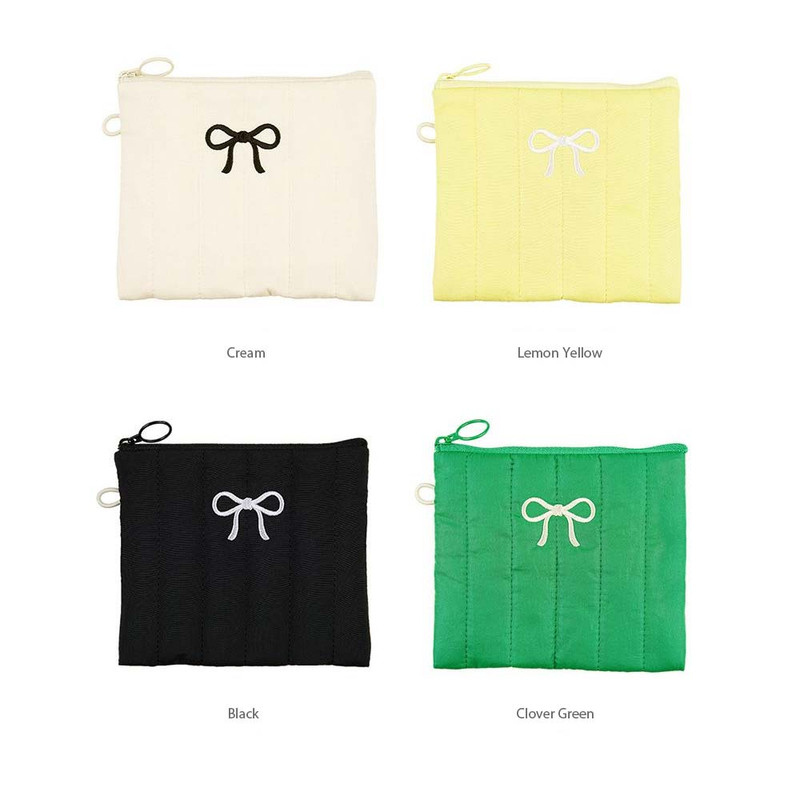 4 color - Antenna Shop Table Talk Ribbon Mini Pouch