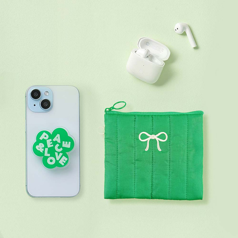 Clover Green - Antenna Shop Table Talk Ribbon Mini Pouch