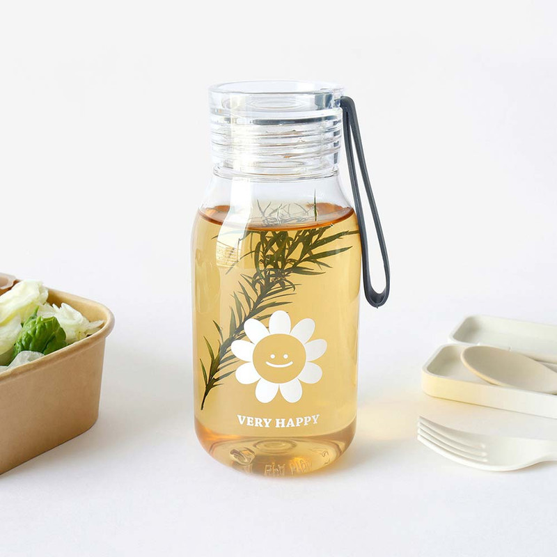 Very Happy - Bookfriends Very Very 300ml Clear Bottle With Strap