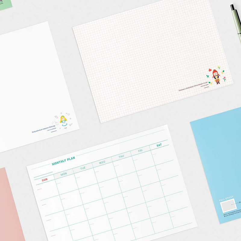 Bookfriends Full Sticky Note Pad