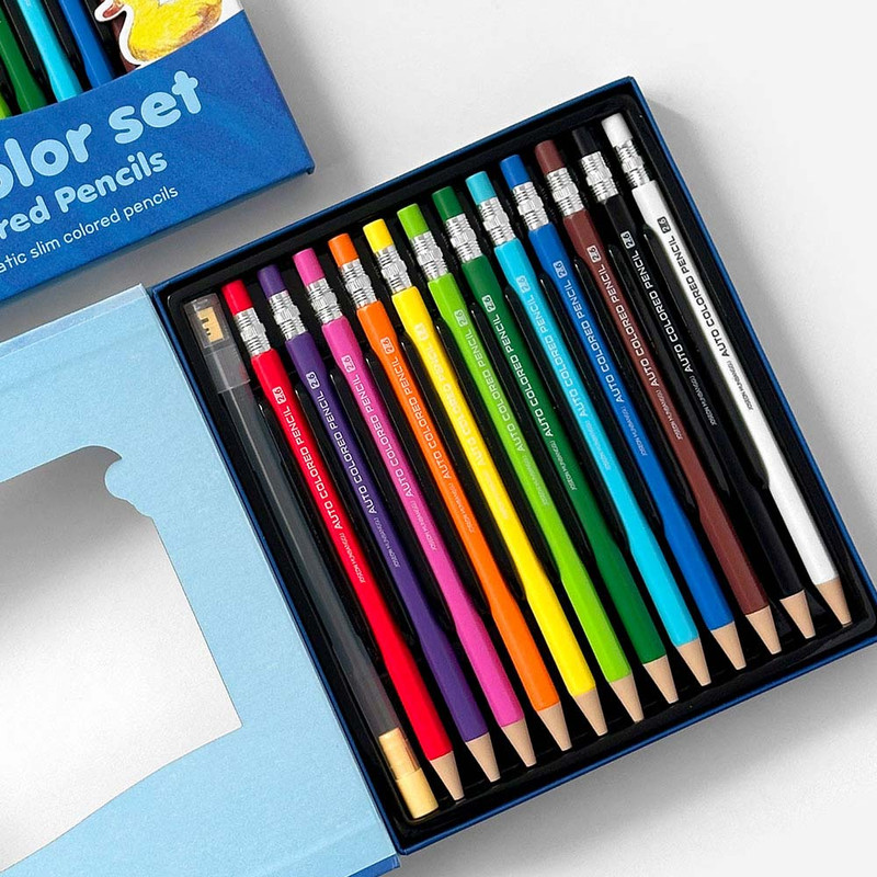 Il Jeong Auto 12 Colored Pencil Pack