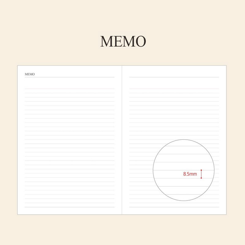 Memo - Indigo 2026 Official A4 Dated Weekly Planner Scheduler