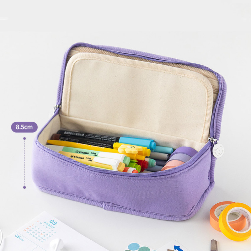 180-Degree Opening - Romane Brunch Brother 365 Big-Size Pencil Case
