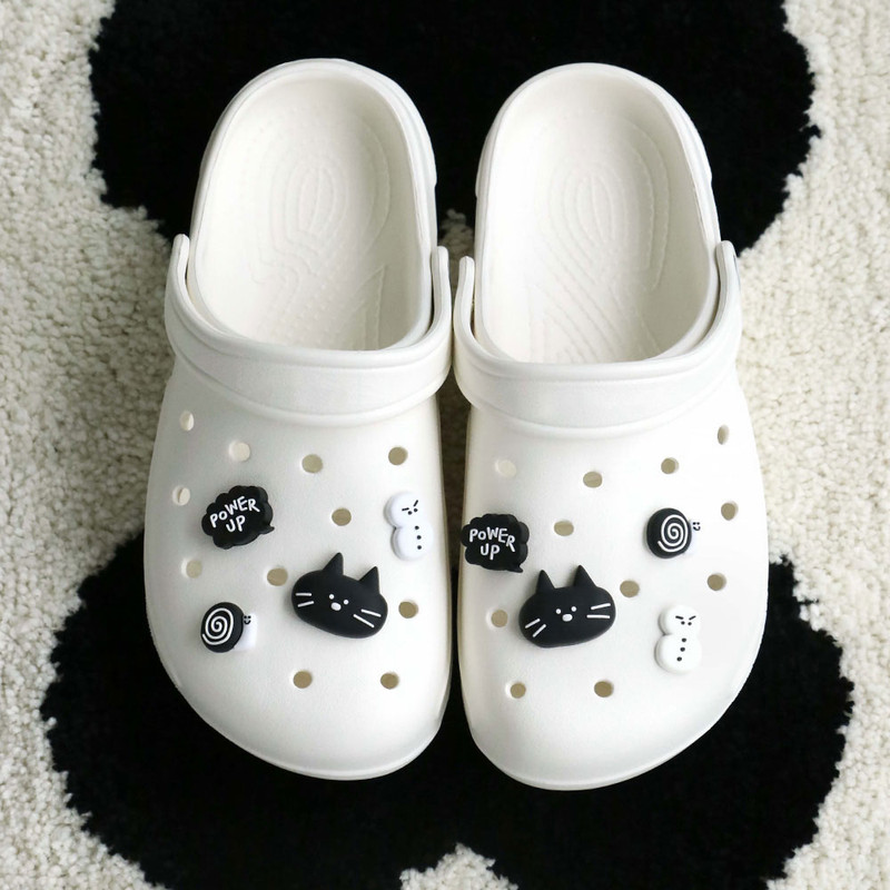 Black Cat - Iconic Doodle PVC Shoe Charm Set