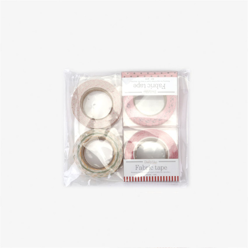 Package - Dailylike Fabric Tape 4 Set