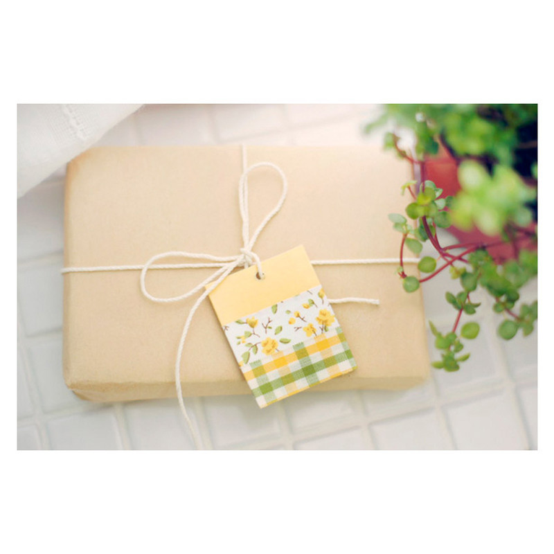 Usage example of Dailylike Fabric Tape 4 Set