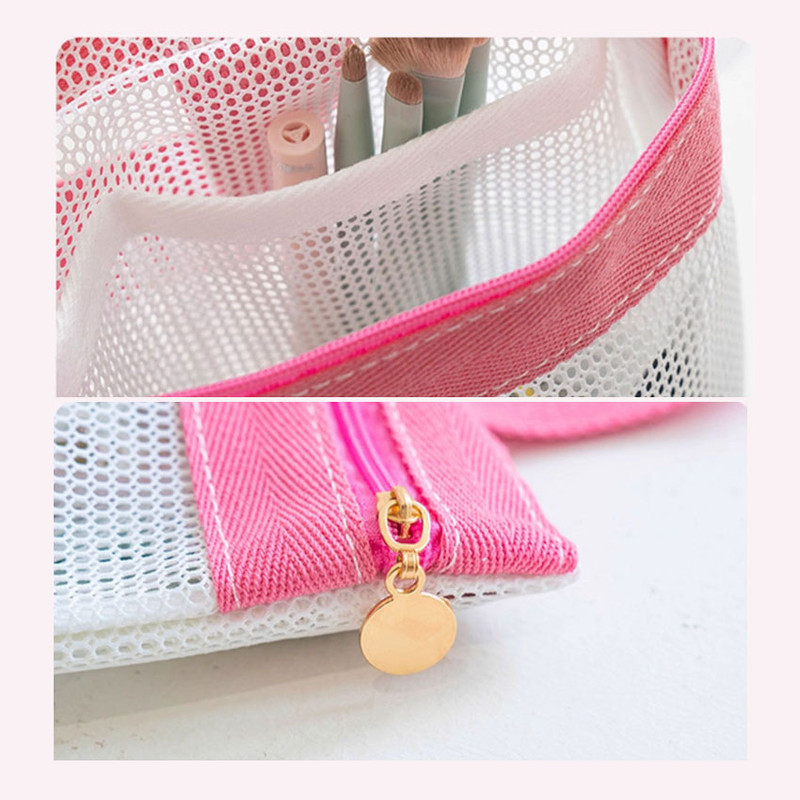 Detail of Sanrio Mesh Toiletry Bag with Strap