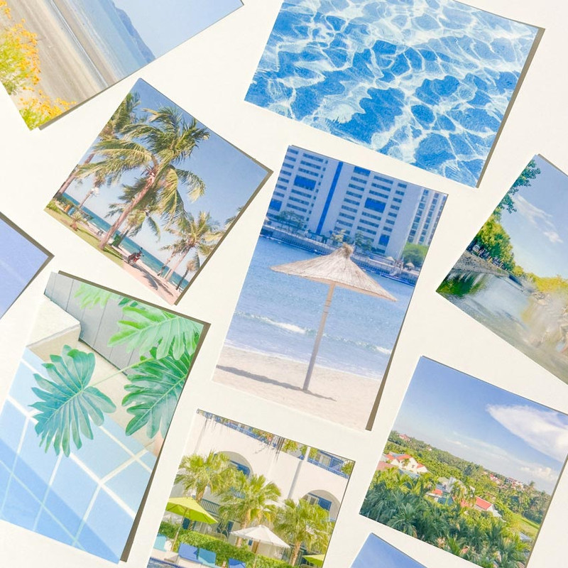Mingkit Summer Vacation Photo Sticker Pack Mingkit Summer Vacation Photo Sticker Pack