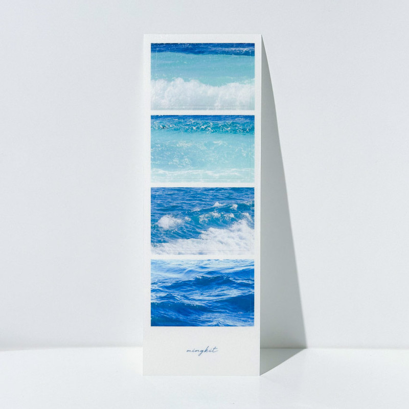 Detail of Transparent sticker- Mingkit Clear Ocean Photo Sticker Pack