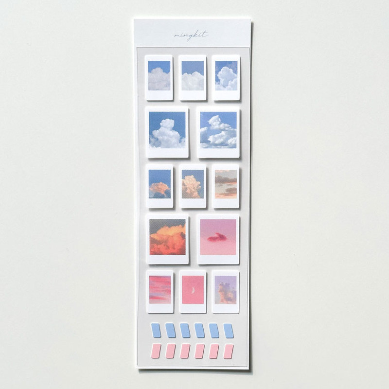 Mingkit Cotton Instant Photo Removable Sticker