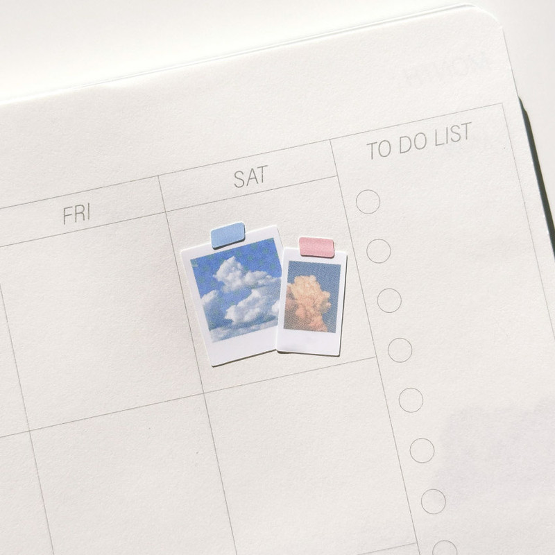 Usage example of Mingkit Cotton Instant Photo Removable Sticker