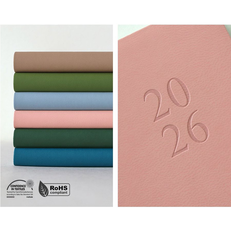 PU cover - Indigo 2026 Official B5 Dated Monthly Planner Scheduler PU cover - Indigo 2026 Official B5 Dated Monthly Planner Scheduler