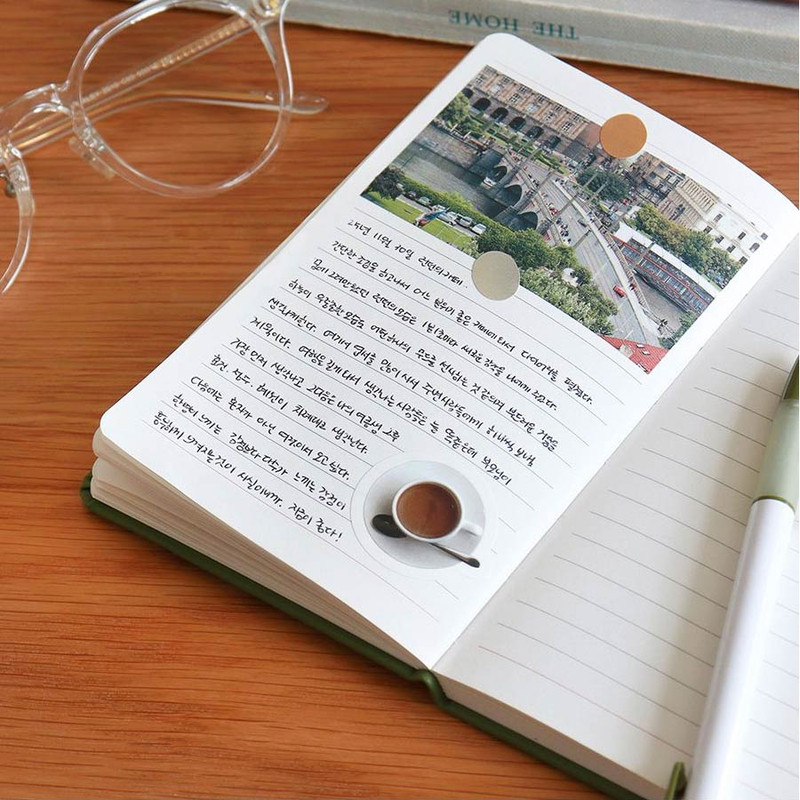 Lined Note - Indigo 2026 Prism Mellow Leather A6 Dated Monthly Planner