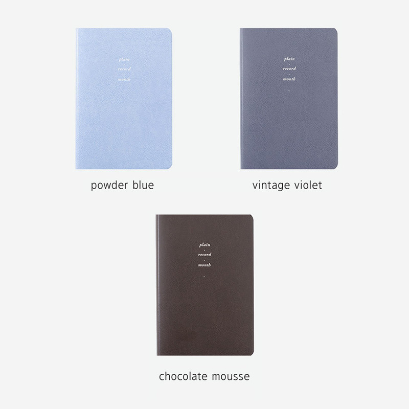 Colors - Byfulldesign 2026 Notable Memory A5 Dated Monthly Planner