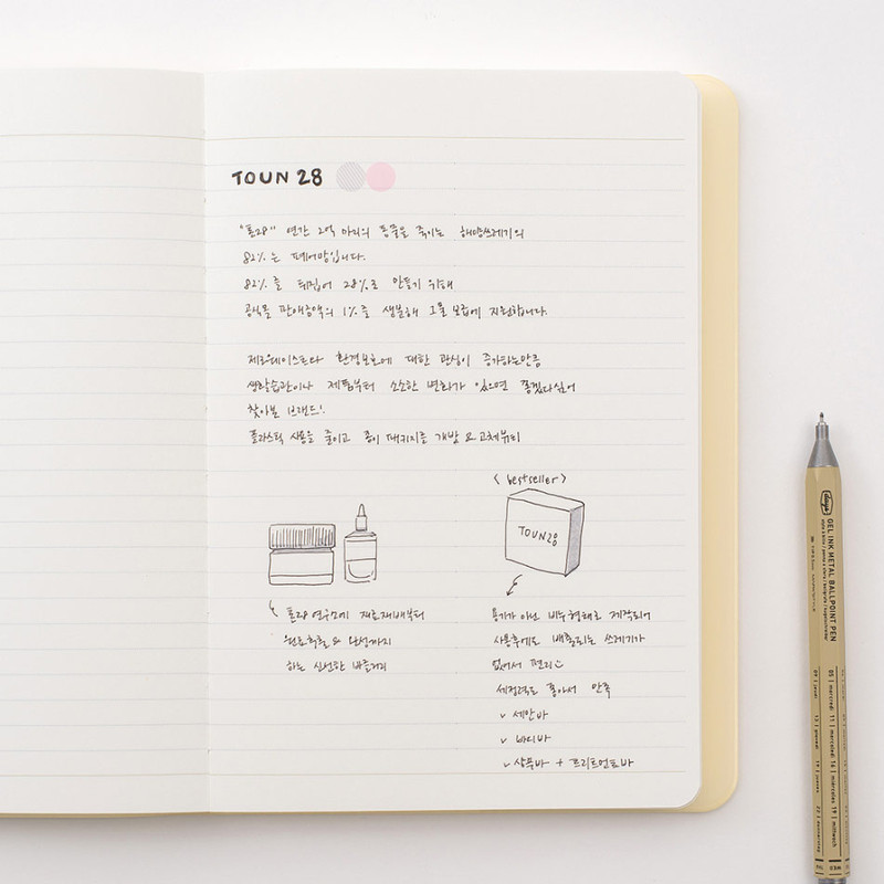 Lined Note - Byfulldesign 2026 Notable Memory A5 Dated Monthly Planner