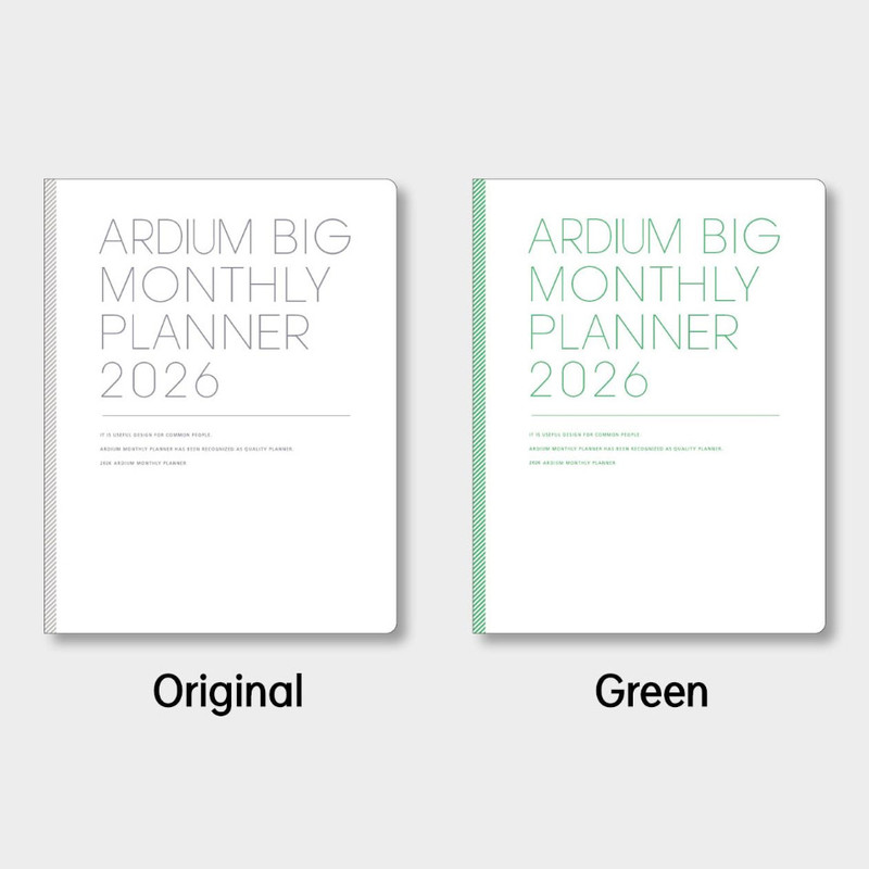 Option - Ardium 2026 Big Dated Monthly Planner