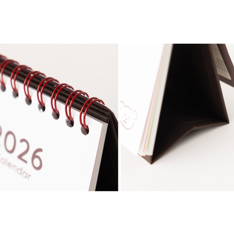 Detail of Romane 2026 Brunch Brother 365 Mini Desk Calendar