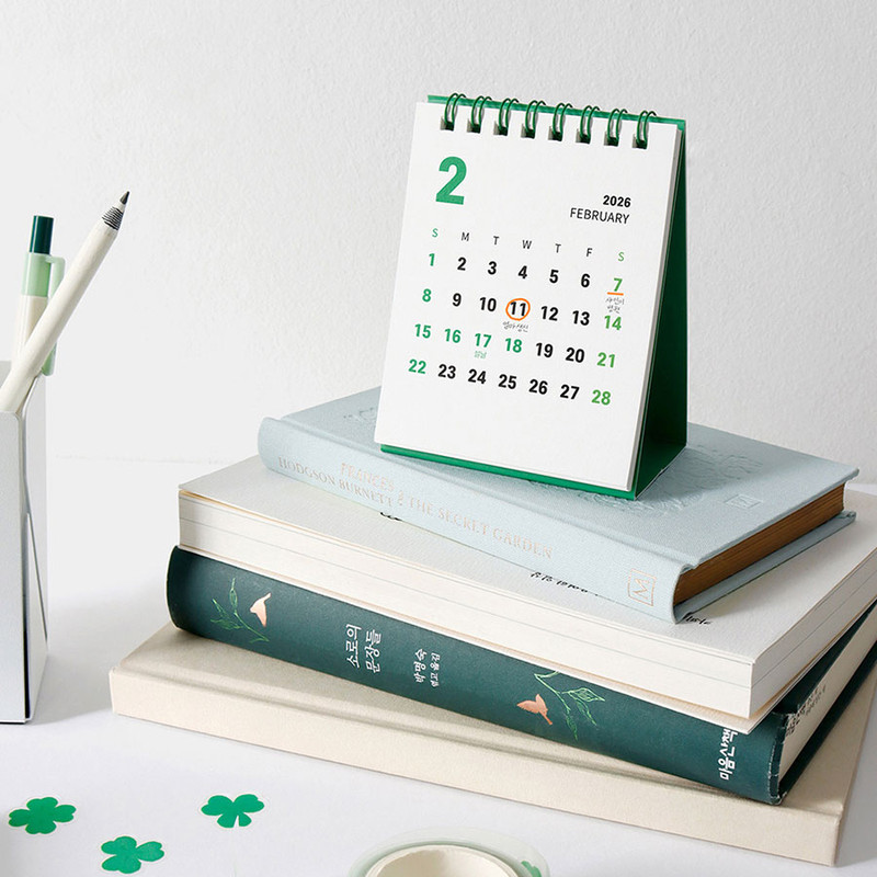 Lucky - Bookfriends 2026 My Pocket Desk Calendar