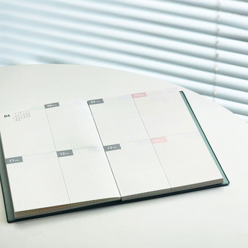 2026 Happy Together Dated Weekly Diary Planner