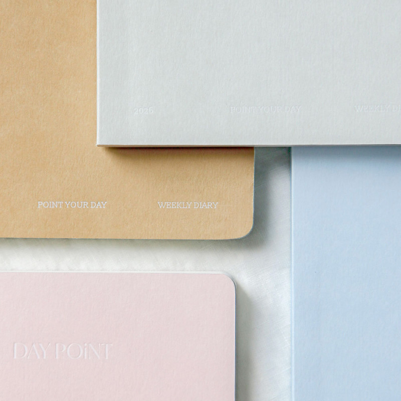 Round Corners - 7321 Design 2026 Day Point Dated Weekly Diary