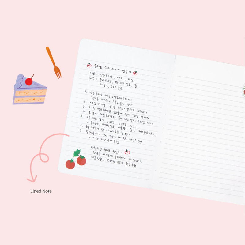 Lined Note - 7321 Design 2026 The Daily Story Dated Weekly Diary