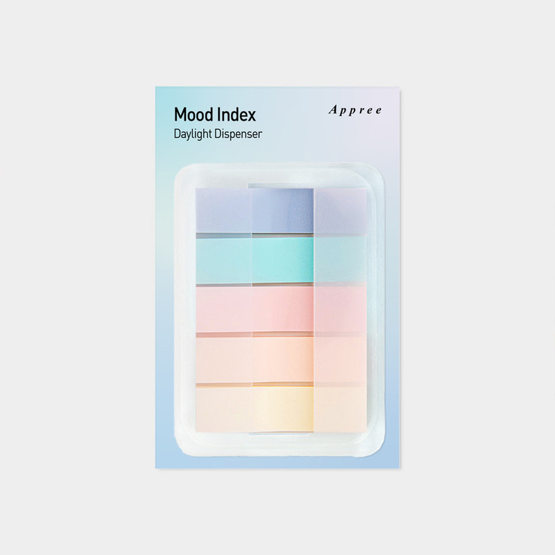 Appree Daylight Mood Sticky Index With Dispenser