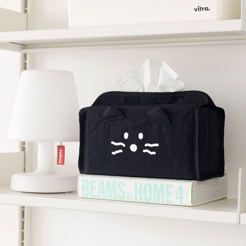 Back - Romane Brunch Brother Kitty Tissue Box Cover