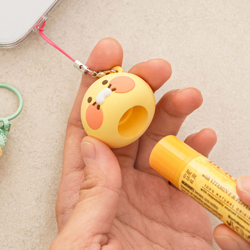 PVC holder - Kakao Friends Little Friends Lip Balm Holder Keyring