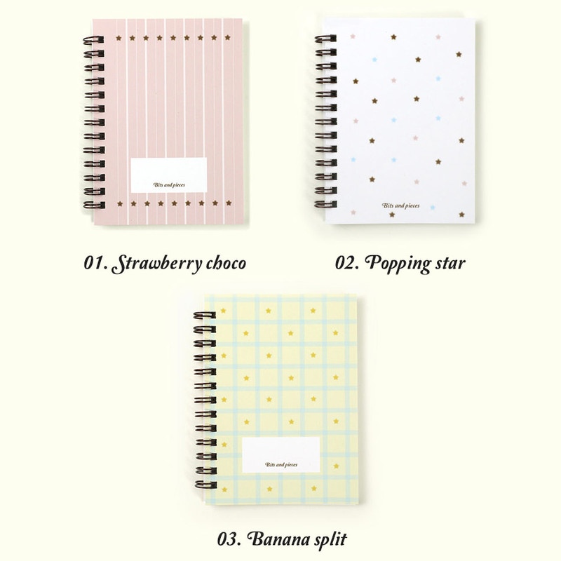 3 Option - Paperian Bits And Pieces Mini Undated Weekly Planner
