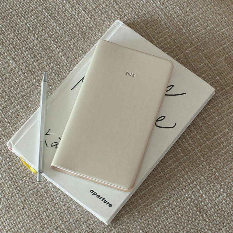 PU Cover - Paperian 2026 Neue Pocket Dated Monthly Planner