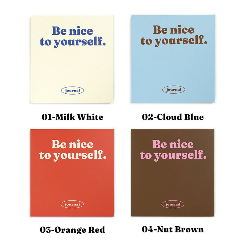4 Colors - Paperian Be Nice To Yourself Dateless Weekly Diary Ver.2
