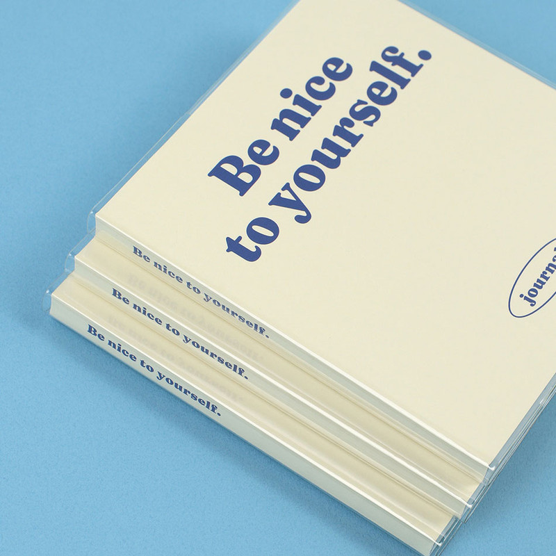 Clear PVC Cover - Paperian Be Nice To Yourself Dateless Weekly Diary Ver.2