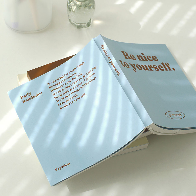 Color Coordination - Paperian Be Nice To Yourself Dateless Weekly Diary Ver.2