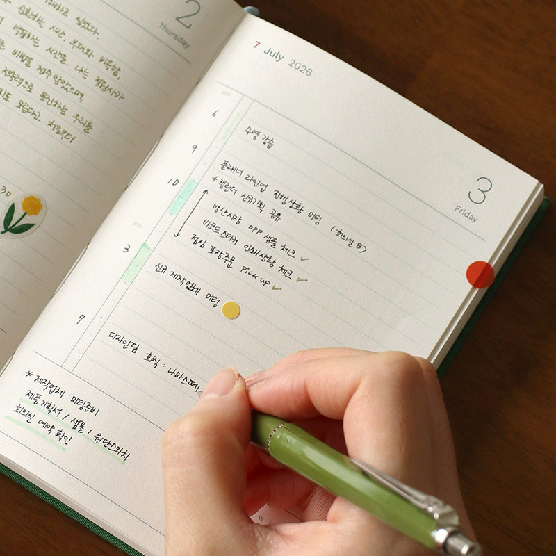 Daily Plan - Paperian 2026 Attitude A6 Dated Daily Diary Journal