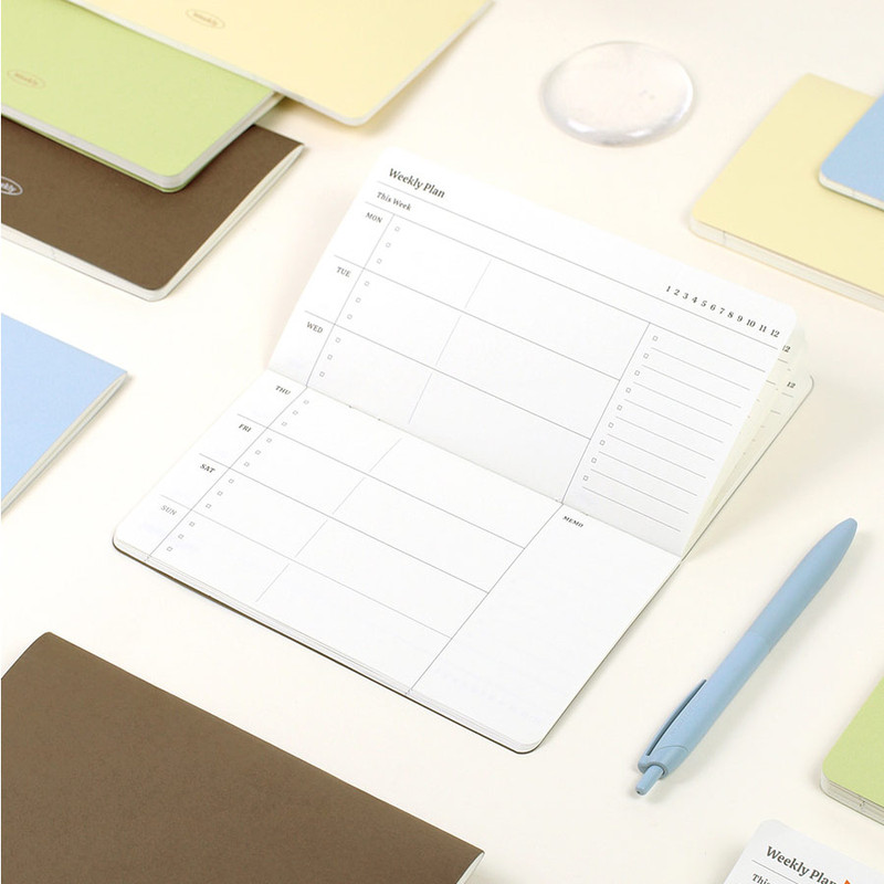 Paperian Remind Dateless Weekly Planner