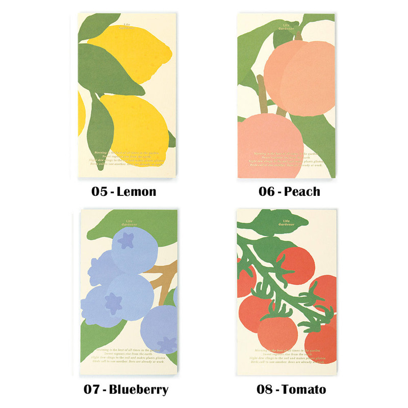 8 Option - Paperian Life Gardener Palette Blank Notebook