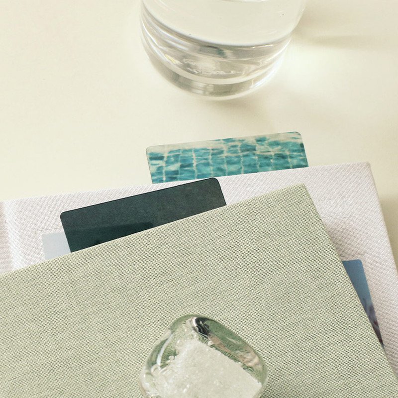 Set of 3 bookmarks - Paperian The Scenery Breathing Space Bookmark Set