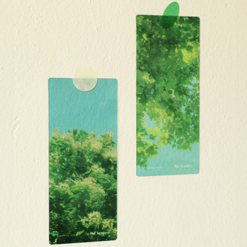 Paperian The Scenery Breathing Space Bookmark Set