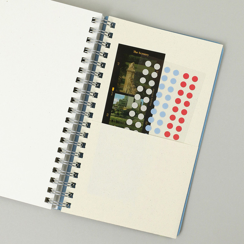 Paper Pocket - Paperian Flat Seed Small Blank Notebook