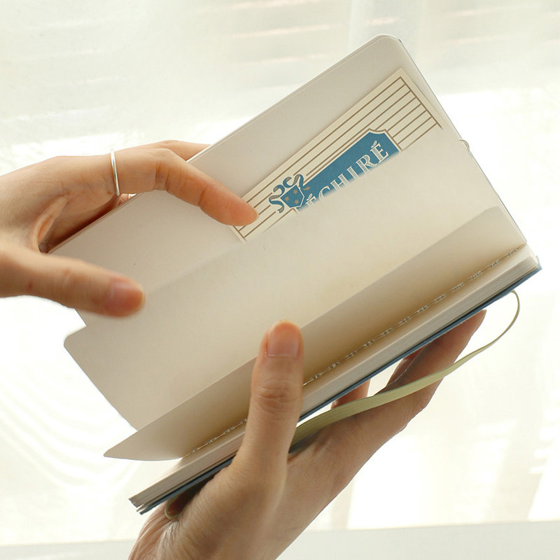 Small Size - Paperian Flat Seed Small Blank Notebook