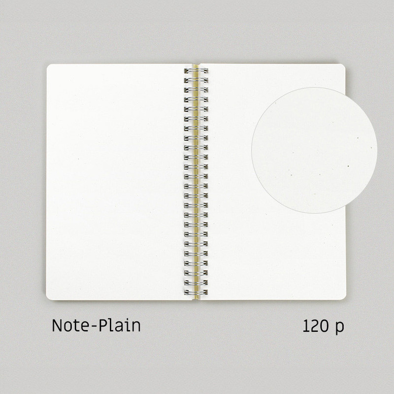 Blank Notebook - Paperian Flat Seed Large Blank Notebook
