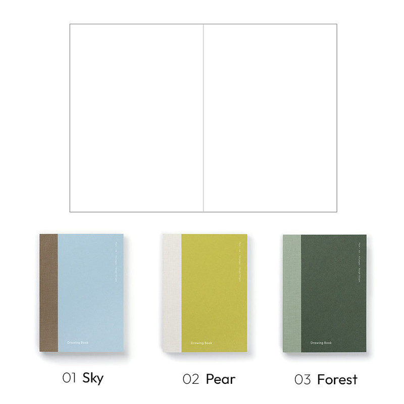 3 Color - Paperian Episode A6 Drawing Notebook