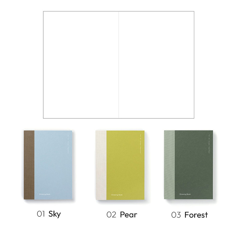 3 Colors - Paperian Episode B6 Drawing Notebook