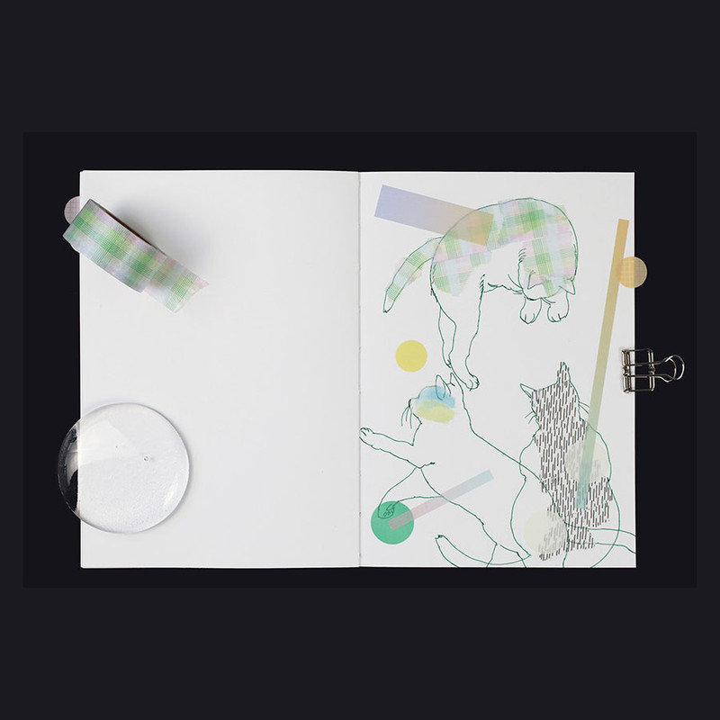 Usage example of Paperian Episode B6 Drawing Notebook