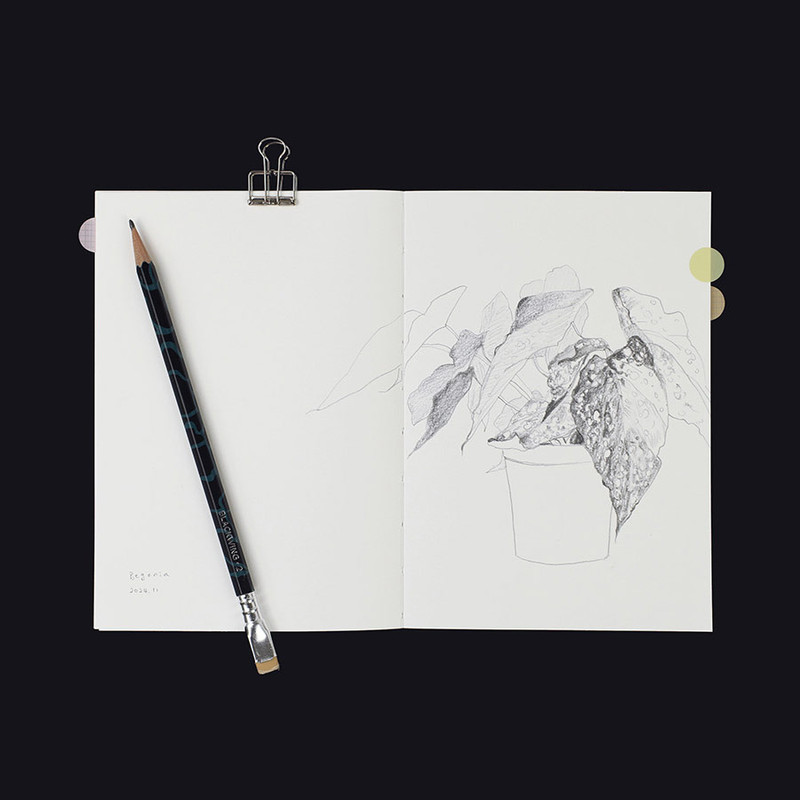 Usage example of Paperian Episode B6 Drawing Notebook