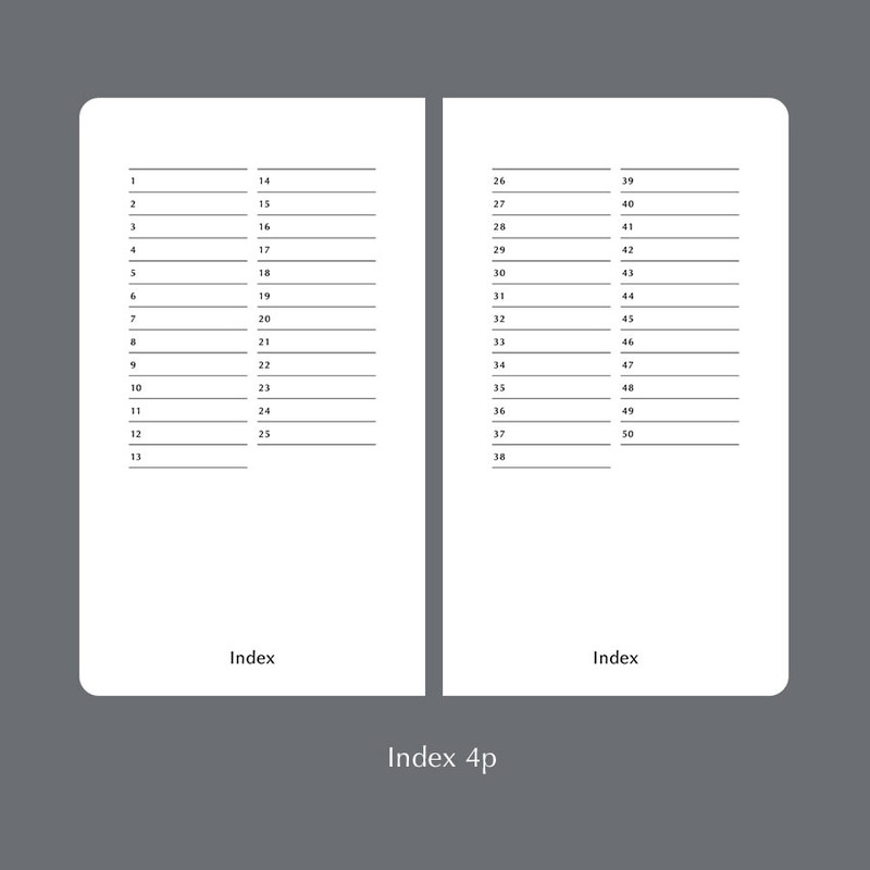 Index - Paperian Archive 100 Blank Notebook