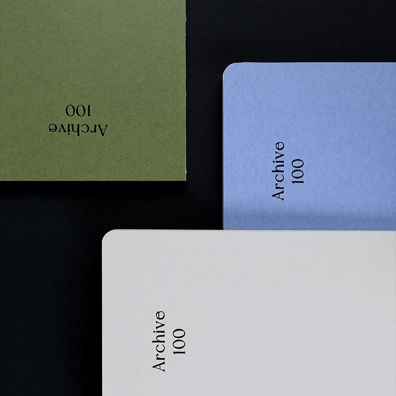 Eco-Friendly Cover - Paperian Archive 100 Blank Notebook